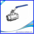 Best 2PCS Stainless Steel Ball Valve with Thread